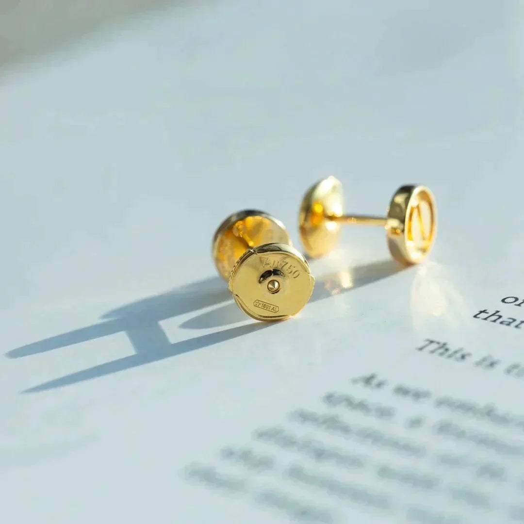[Rosla]LOVE EARRINGS GOLD 10MM