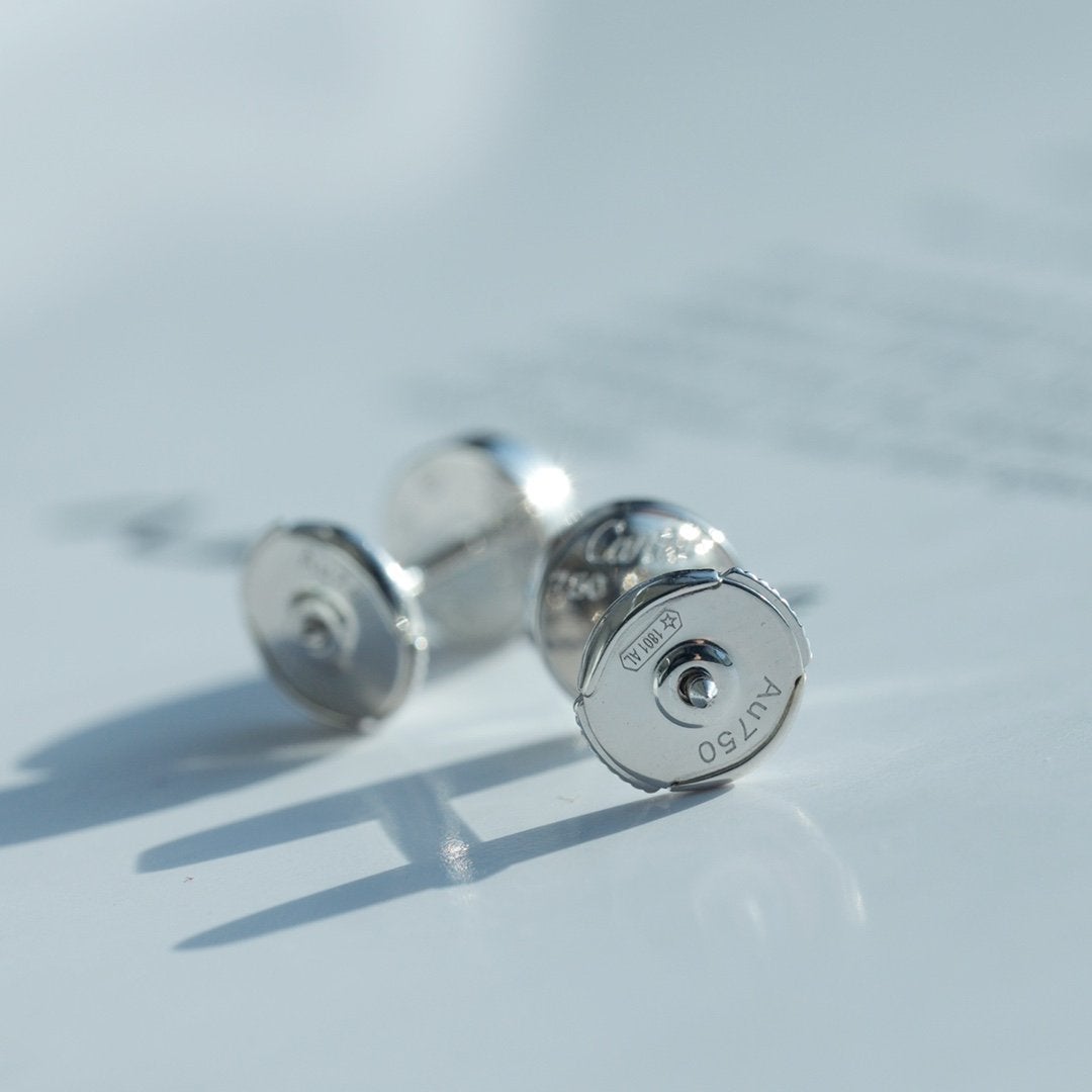 [Rosla]LOVE EARRINGS SILVER 10MM