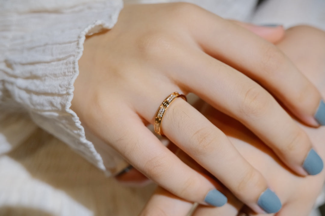 [Rosla]LOVE RING 2.65MM DIAMOND