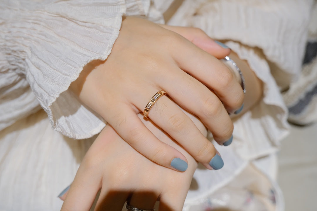 [Rosla]LOVE RING 2.65MM DIAMOND