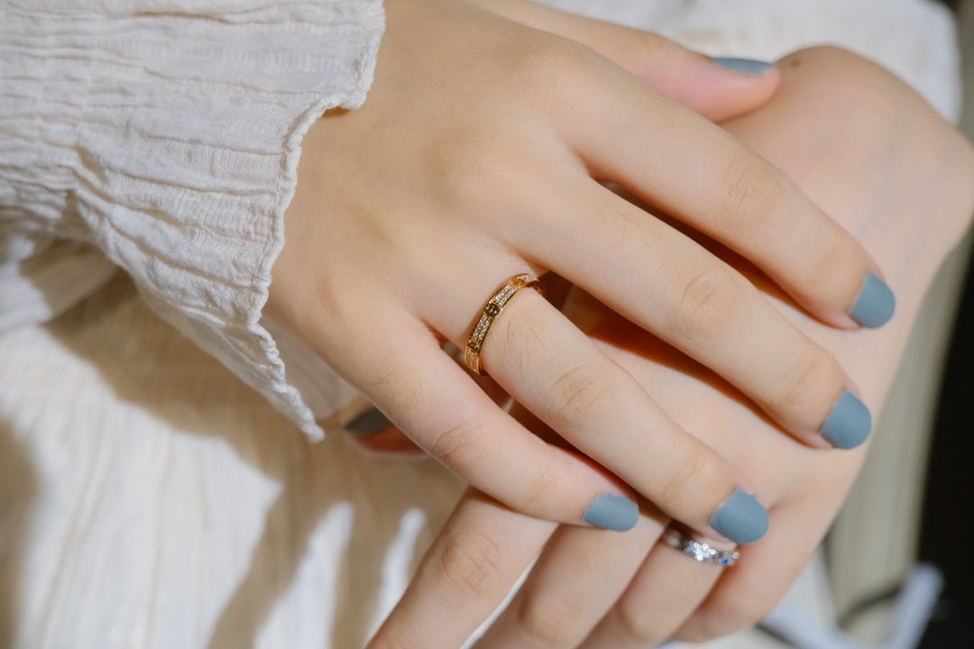 [Rosla]LOVE RING 2.65MM DIAMOND
