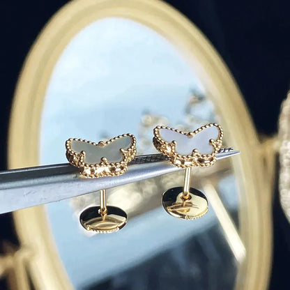 [Rosla]SWEET BUTTERFLY MOP EARSTUDS