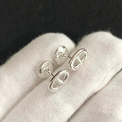 [Rosla]CHAINE SMALL EARRINGS GOLD AND SILVER