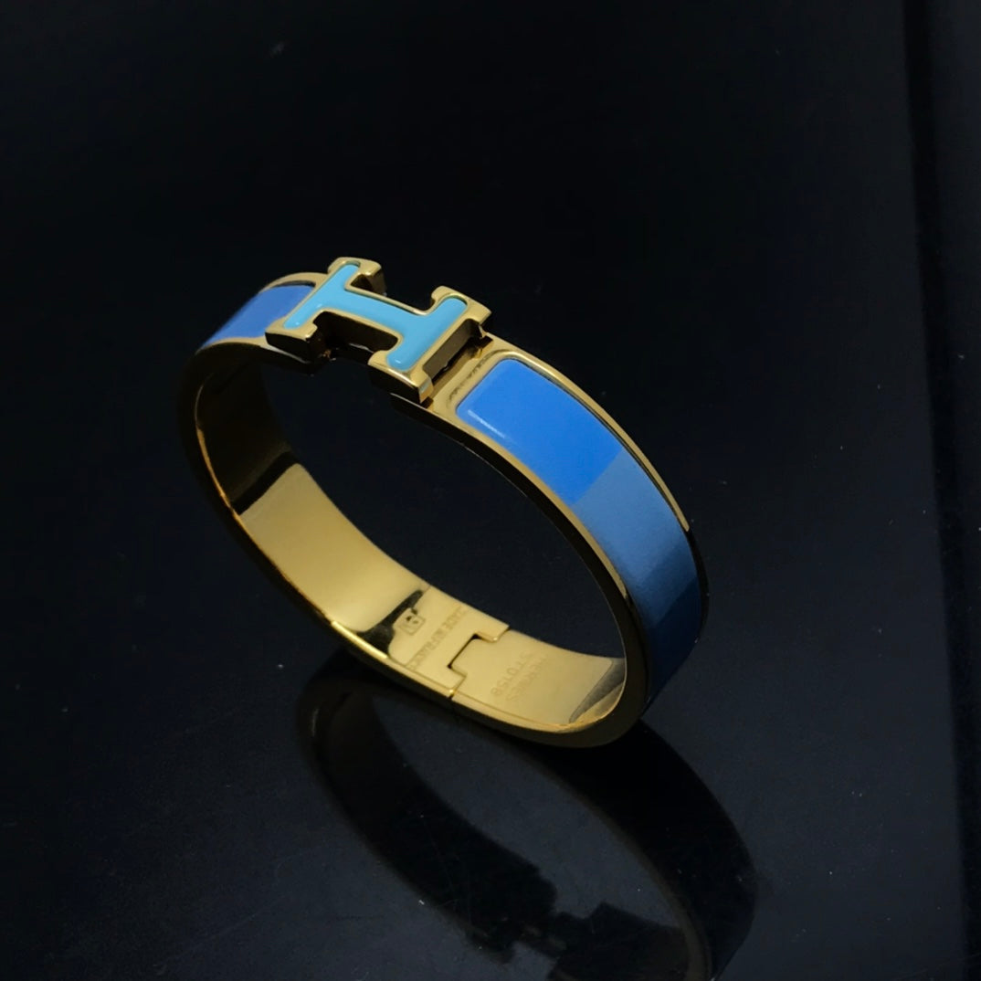 [Rosla]H BRACELET BLUE RAINBOW CERAMIC