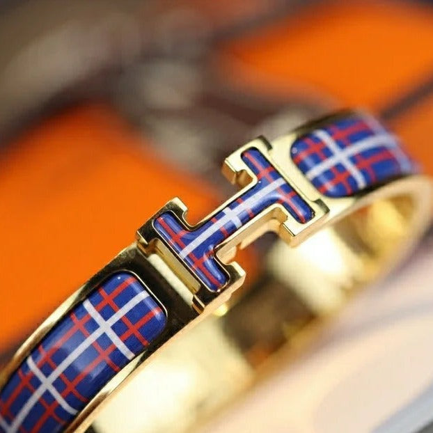 [Rosla]H TARTAN BRACELET 12MM