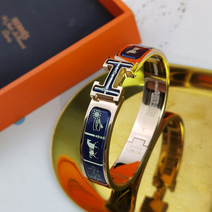 [Rosla]H COUVERTURES DARK BLUE BRACELET