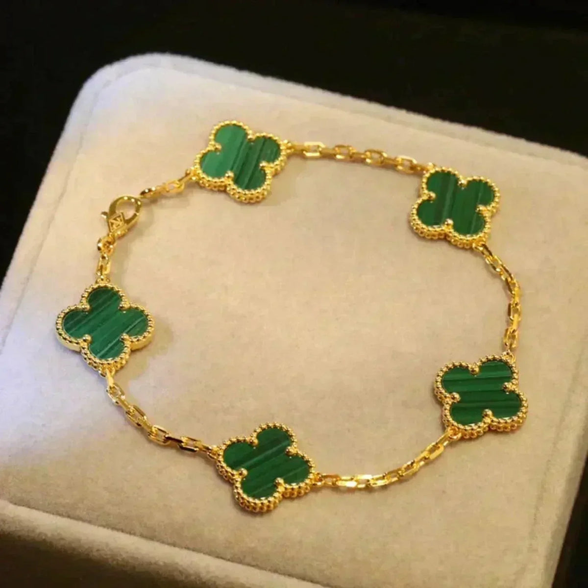 [Rosla]Clover 5 Motifs  Duo Bracelet Stack Set