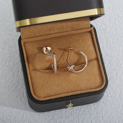 [Rosla]JUSTE FULL DIAMOND SMALL EARRINGS