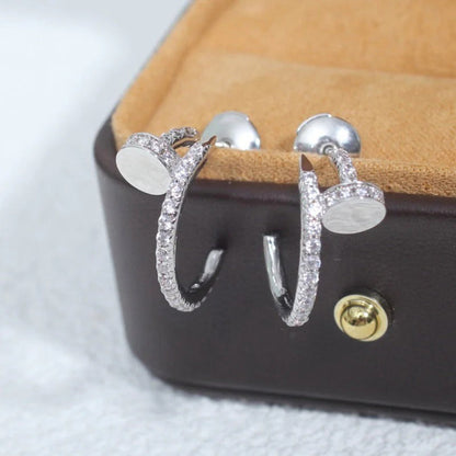 [Rosla]JUSTE FULL DIAMOND SMALL EARRINGS