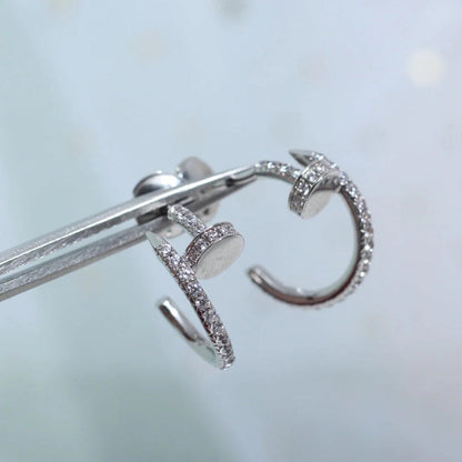 [Rosla]JUSTE FULL DIAMOND SMALL EARRINGS