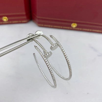 [Rosla]JUSTE FULL DIAMOND LARGE EARRINGS