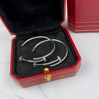 [Rosla]JUSTE FULL DIAMOND LARGE EARRINGS