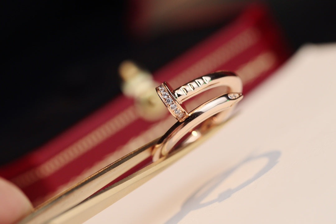 [Rosla]JUSTE RING 2.65MM PINK GOLD DIAMOND