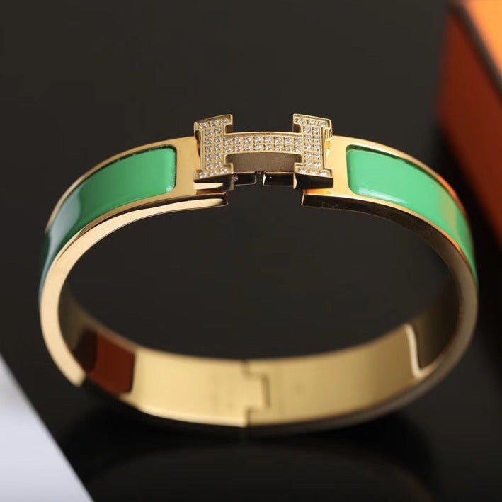 [Rosla]H BRACELET GOLD DIAMOND