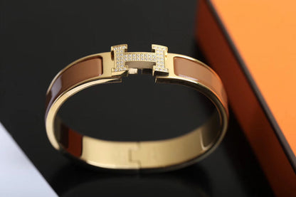 [Rosla]H BRACELET GOLD DIAMOND