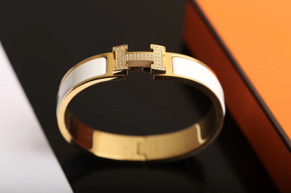 [Rosla]H BRACELET GOLD DIAMOND