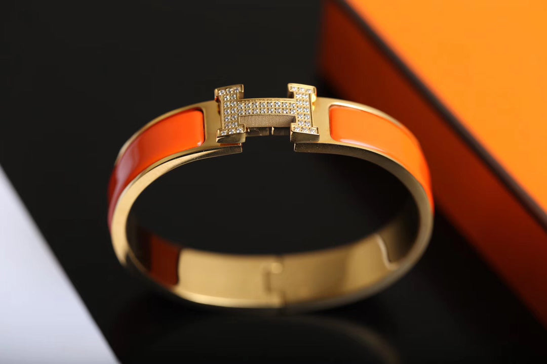 [Rosla]H BRACELET GOLD DIAMOND