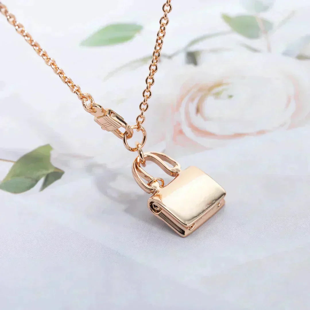 [Rosla]AMULETTE PEDANT ROSE GOLD NECKLACE