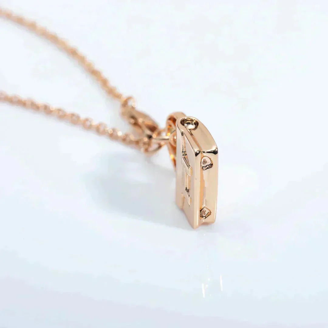 [Rosla]AMULETTE PEDANT ROSE GOLD NECKLACE