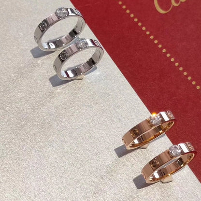 [Rosla]LOVE RING 3.6MM 1 BIG DIAMOND