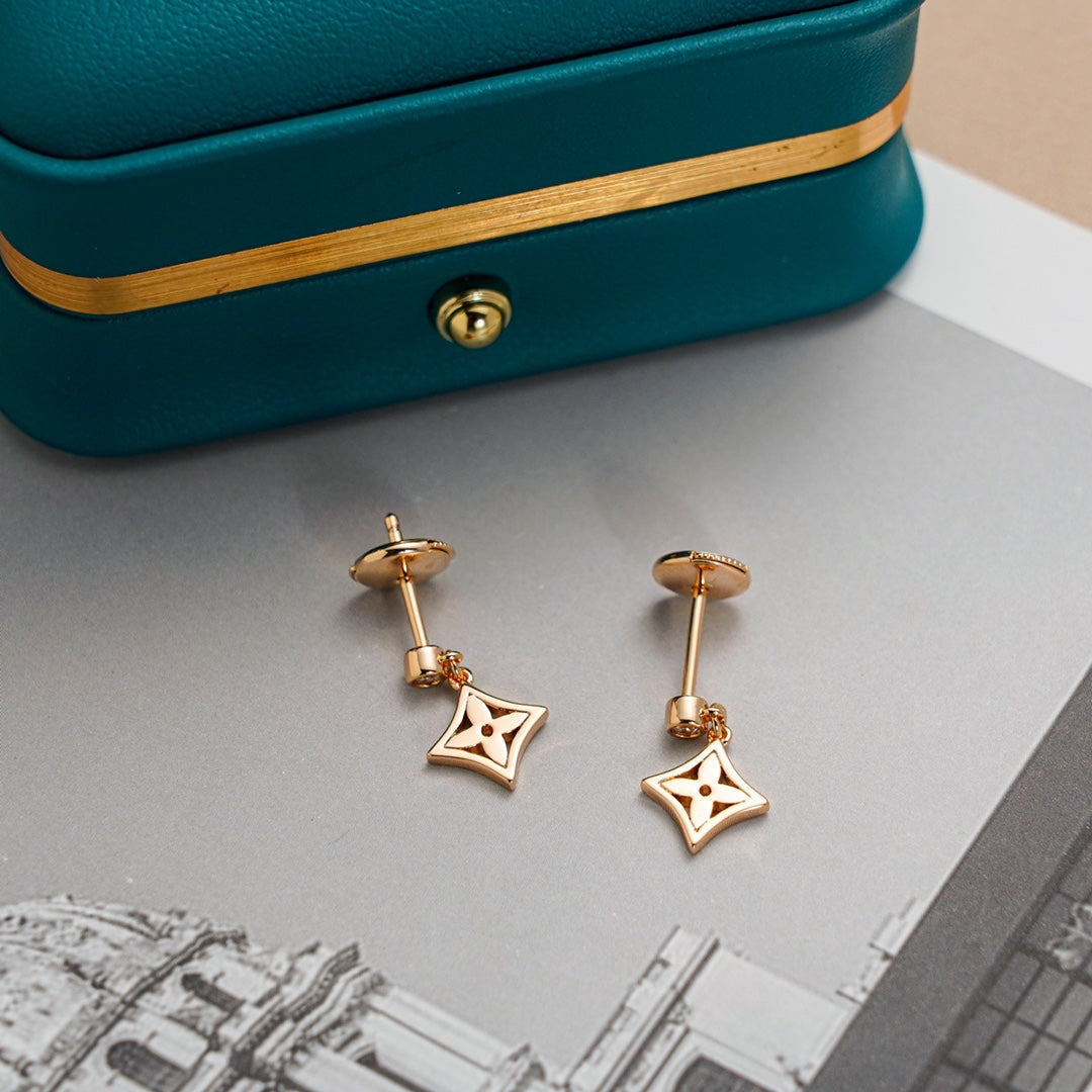[Rosla]STAR EARRINGS GOLD