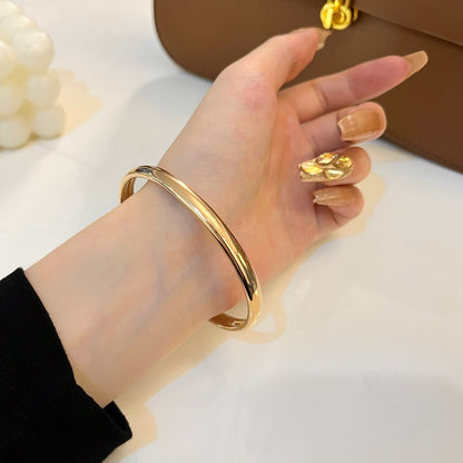 [Rosla]PANTHERE GOLD DIAMOND OPEN BRACELET