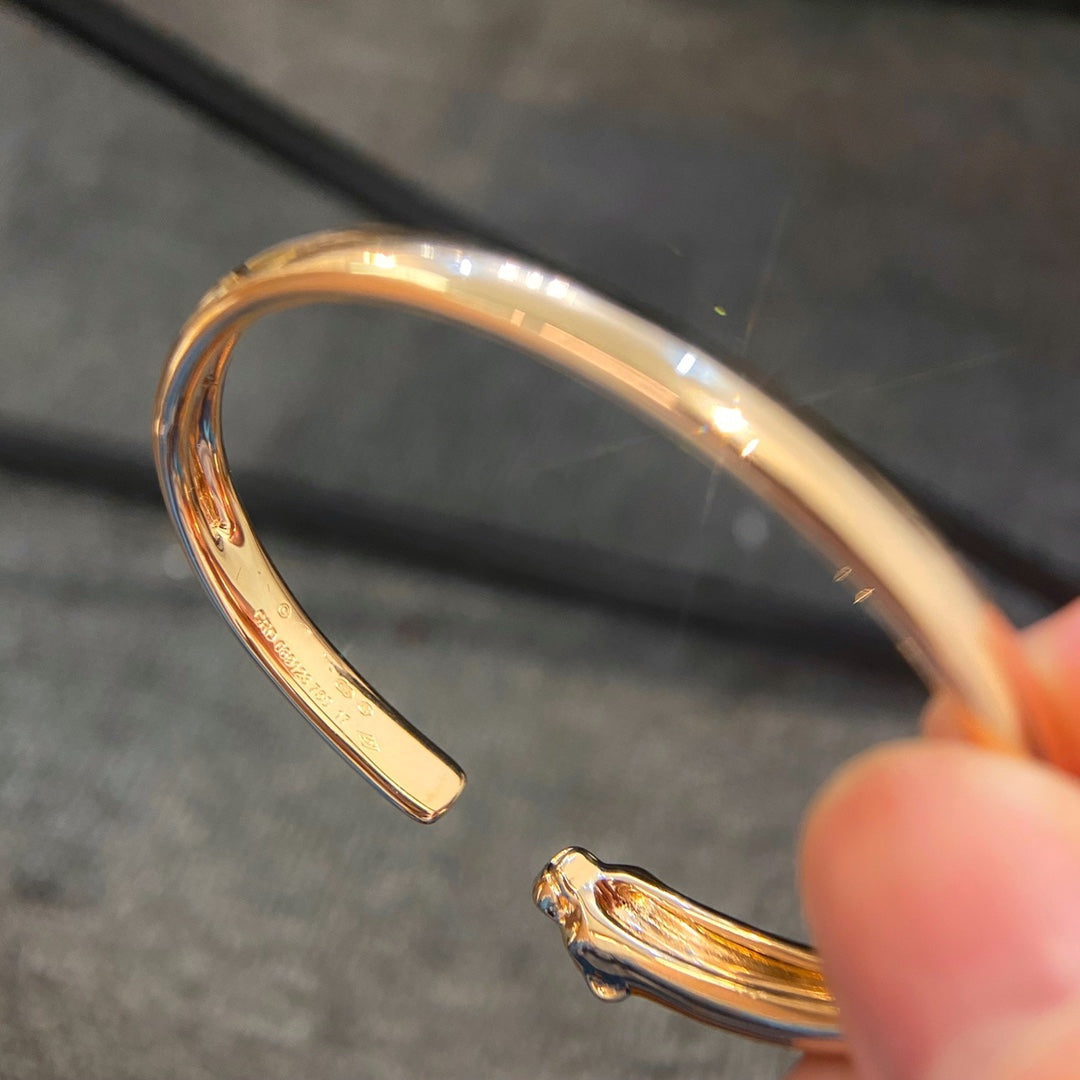 [Rosla]PANTHERE GOLD OPEN BRACELET