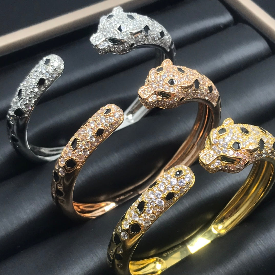 [Rosla]PANTHERE BIG BRACELET DIAMONDS