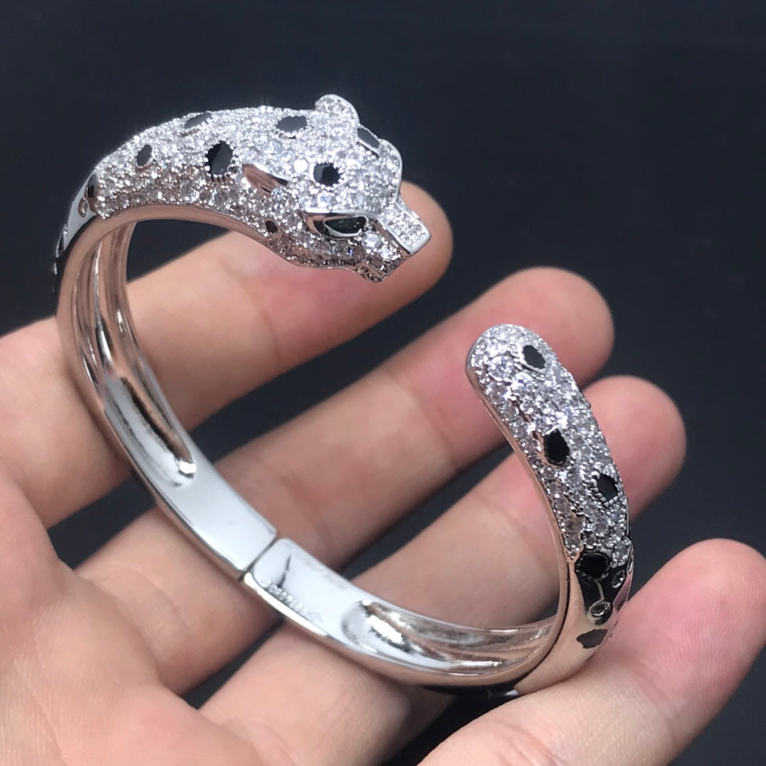 [Rosla]PANTHERE BIG BRACELET DIAMONDS