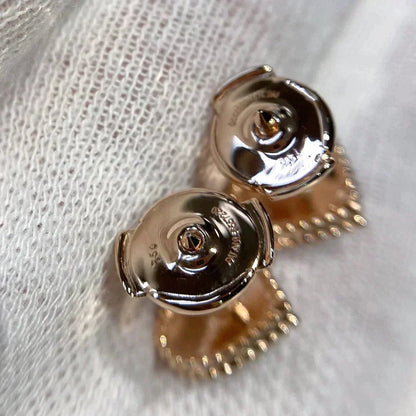 [Rosla]HEART CARNELIAN STUD EARRINGS