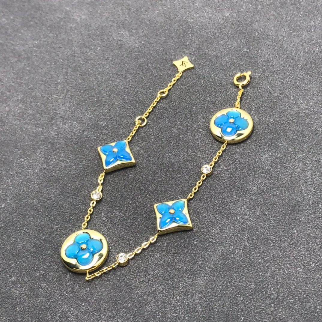 [Rosla]STAR AND SUN TURQUOISE 4 MOTIFS 3 DIAMONDS