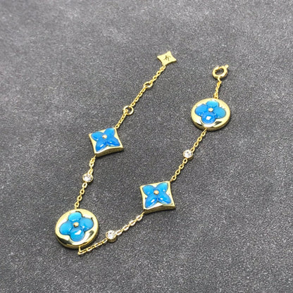[Rosla]STAR AND SUN TURQUOISE 4 MOTIFS 3 DIAMONDS