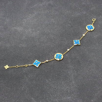 [Rosla]STAR AND SUN TURQUOISE 4 MOTIFS 3 DIAMONDS