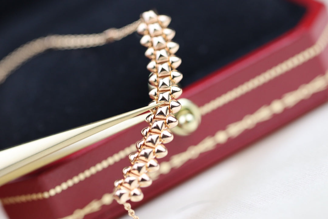[Rosla]CLASH PINK GOLD NECKLACE