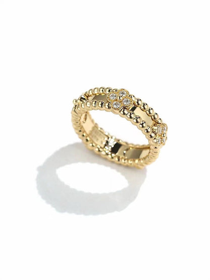 [Rosla]PERLEE GOLD DIAMOND RING