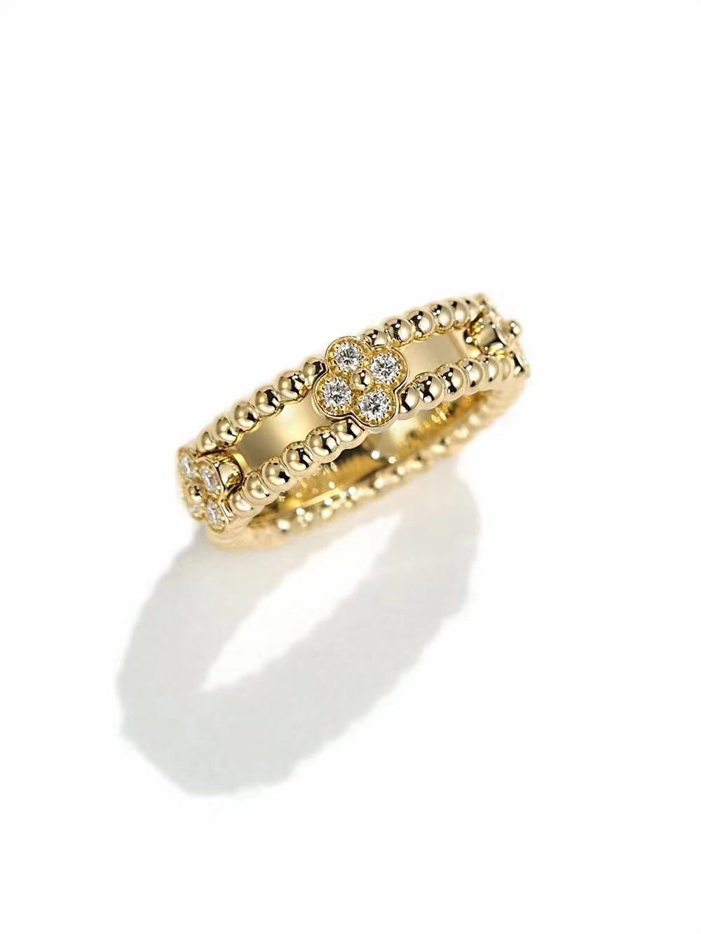 [Rosla]PERLEE GOLD DIAMOND RING