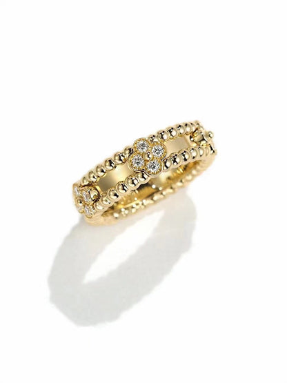 [Rosla]PERLEE GOLD DIAMOND RING