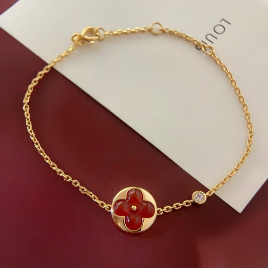 [Rosla]SUN PEDANT CARNELIAN BRACELET