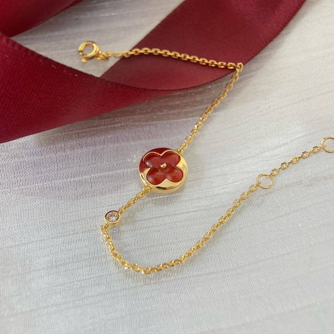[Rosla]SUN PEDANT CARNELIAN BRACELET