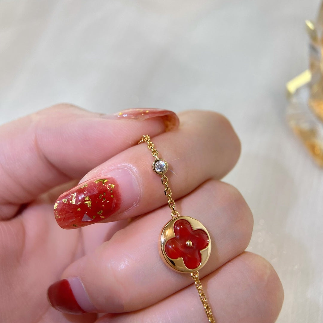 [Rosla]SUN PEDANT CARNELIAN BRACELET