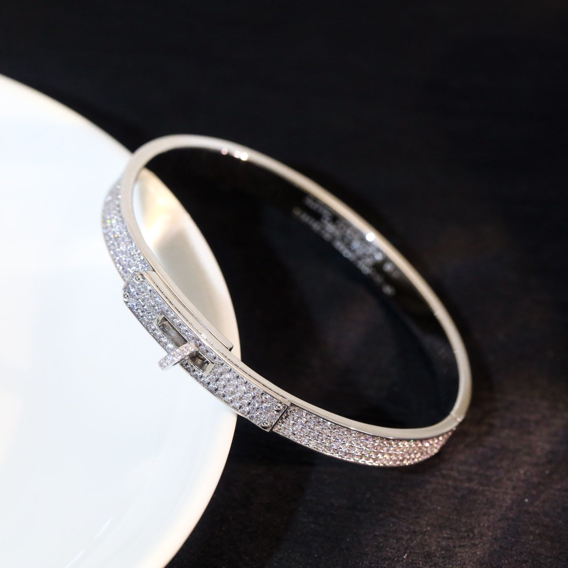 [Rosla]KELLY BRACELET DIAMOND PAVED