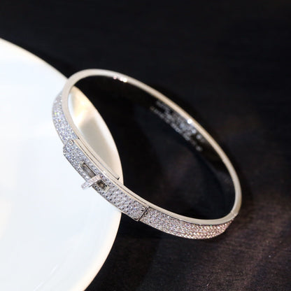 [Rosla]KELLY BRACELET DIAMOND PAVED