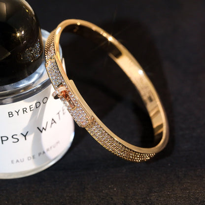 [Rosla]KELLY BRACELET DIAMOND PAVED