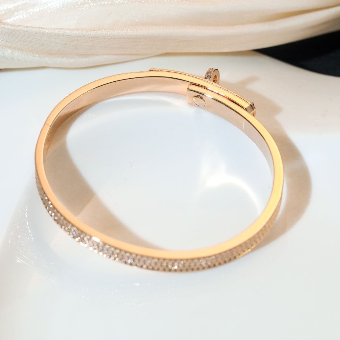 [Rosla]KELLY BRACELET DIAMOND PAVED