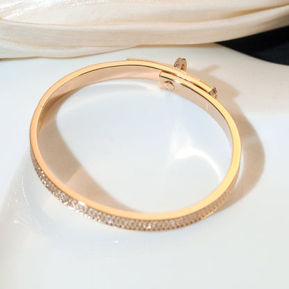 [Rosla]KELLY BRACELET DIAMOND PAVED