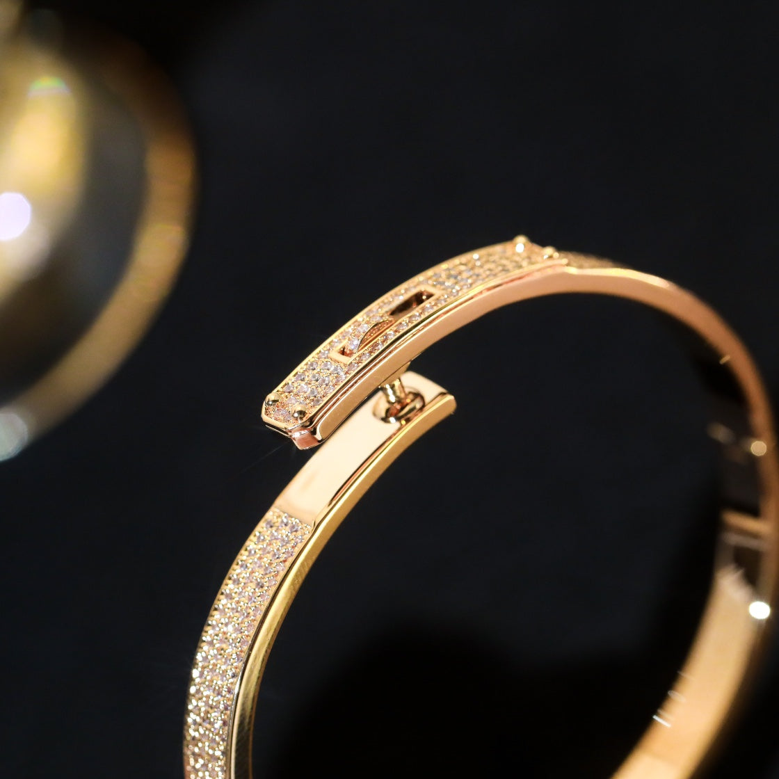 [Rosla]KELLY BRACELET DIAMOND PAVED