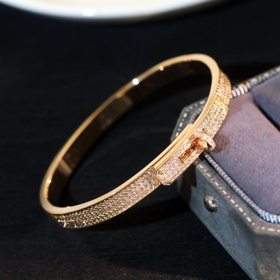 [Rosla]KELLY BRACELET DIAMOND PAVED
