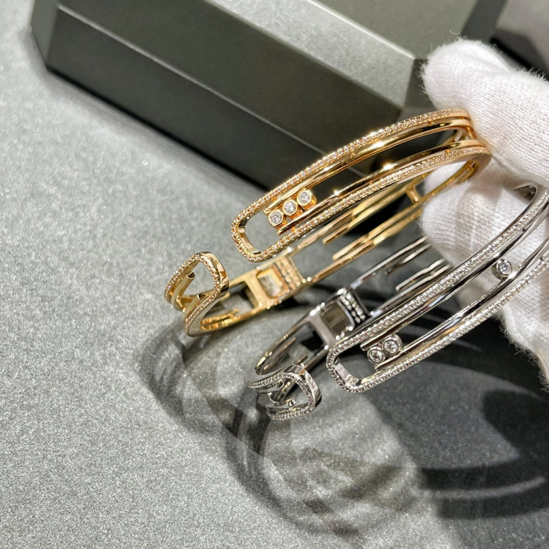 [Rosla]MOVE 10TH PAVED DIAMOND BRACELET