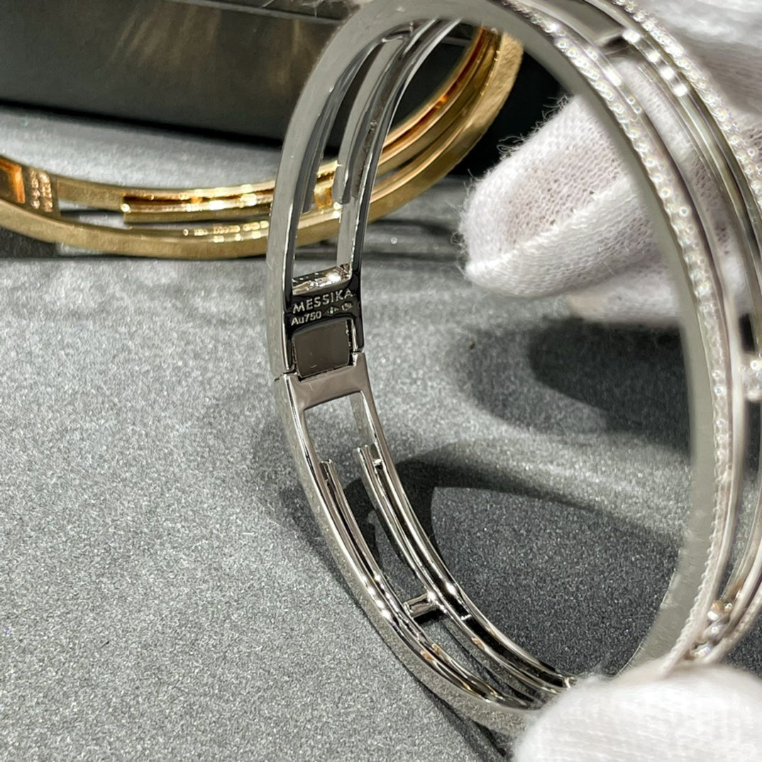 [Rosla]MOVE 10TH PAVED DIAMOND BRACELET