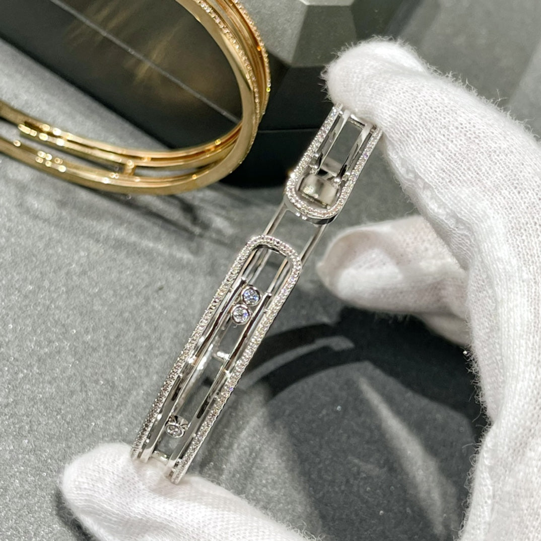 [Rosla]MOVE 10TH PAVED DIAMOND BRACELET